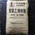 Resina de PVC Sinopec S1300 K71 para guantes de plástico